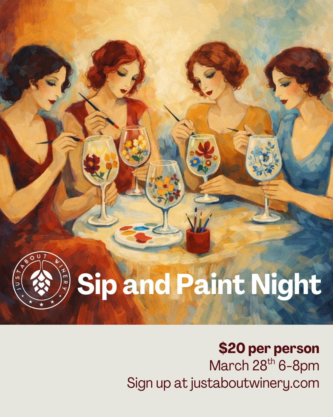 Sip and Paint Night March 28