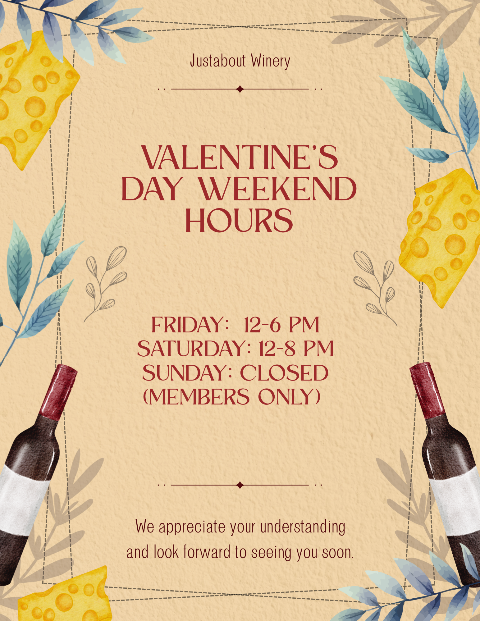 Valentines Day Weekend Hours